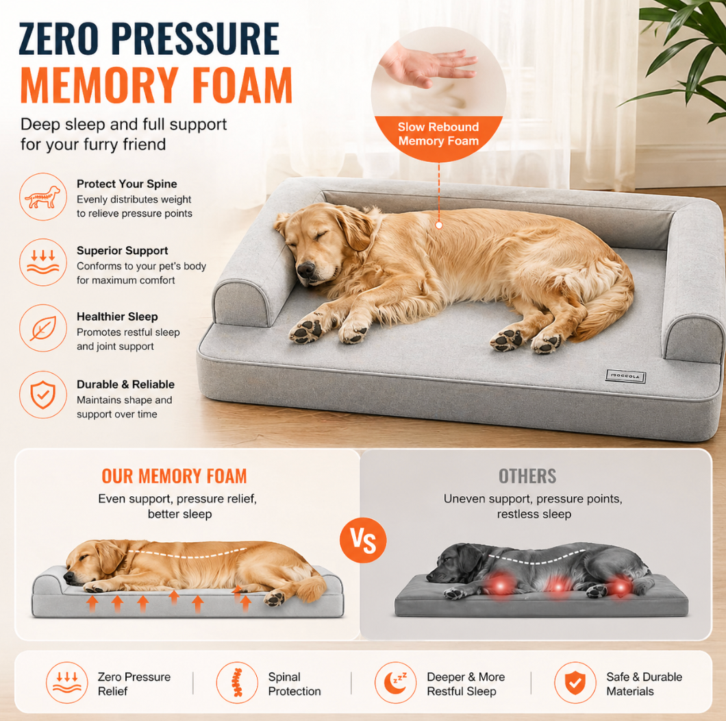 Heavy-Duty Waterproof Dog Bed