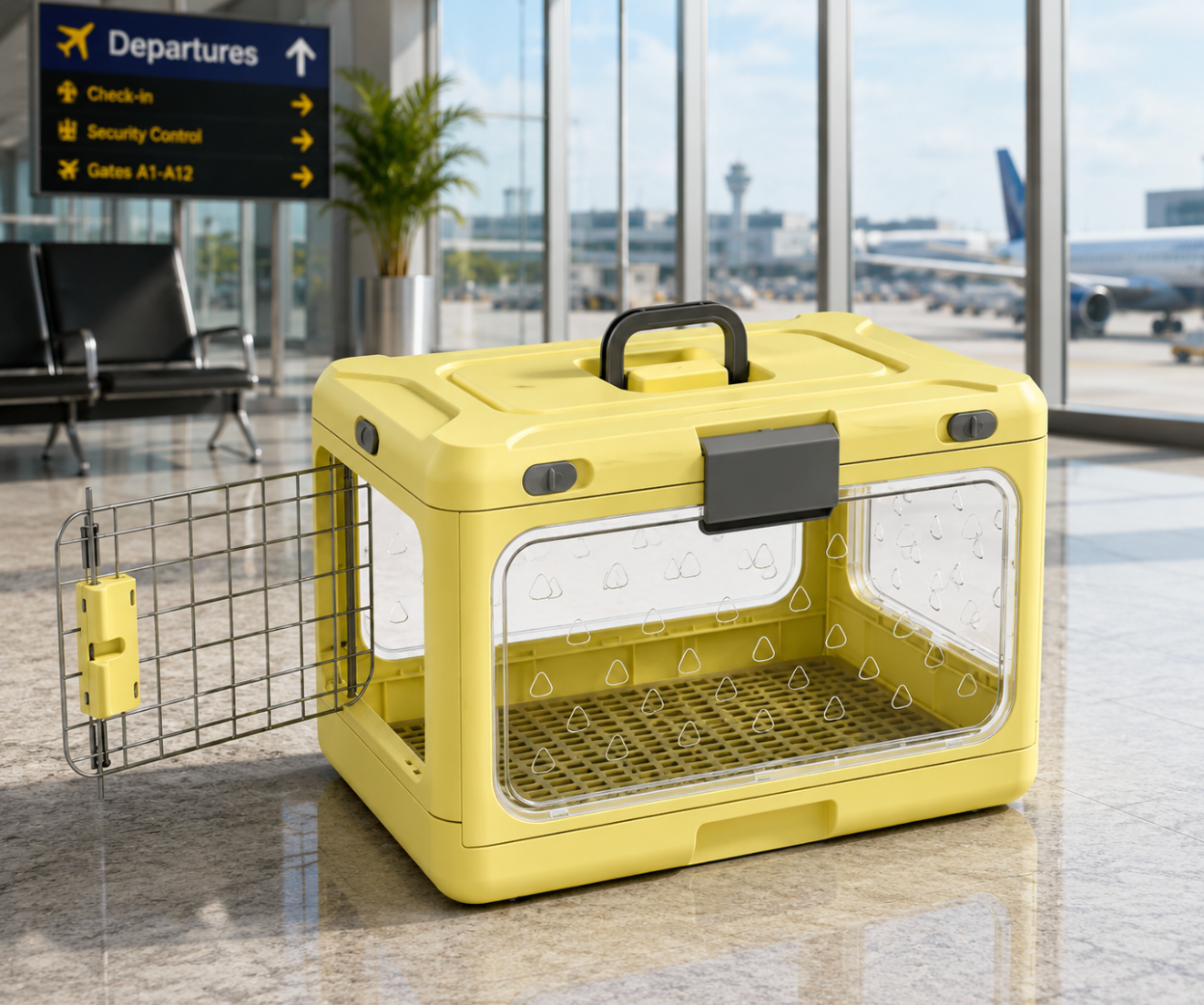 Premium Collapsible Travel Pet Kennel