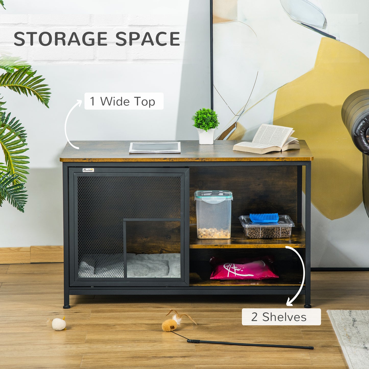 Wooden Crate – Furniture-Style