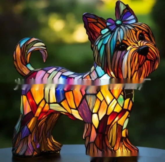 Pet LED Night Lamp Statue