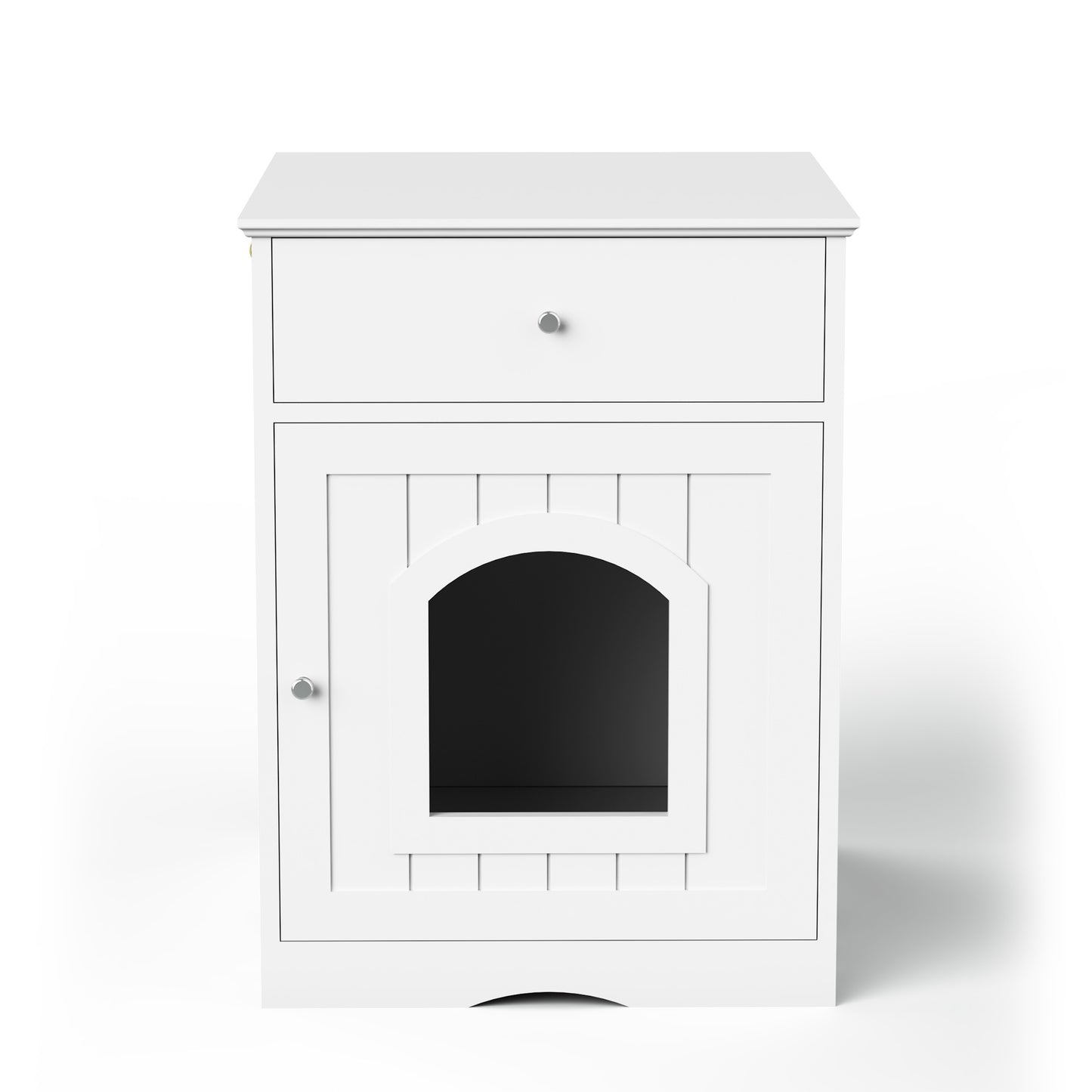 Wooden Cat Litter Box Enclosure