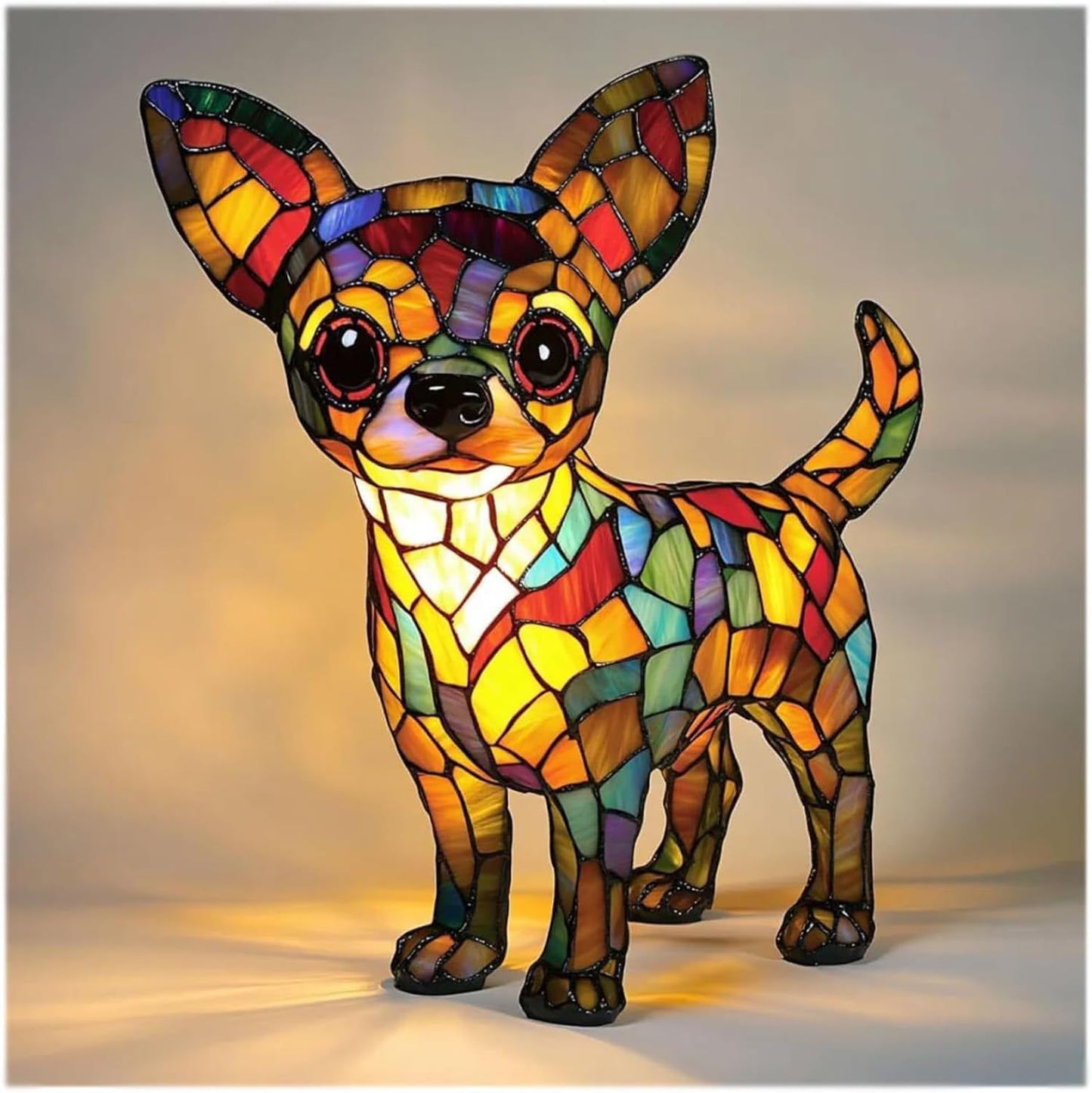 Pet LED Night Lamp Statue