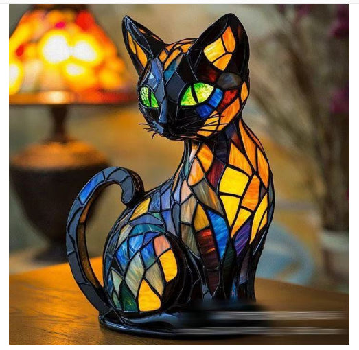 Pet LED Night Lamp Statue