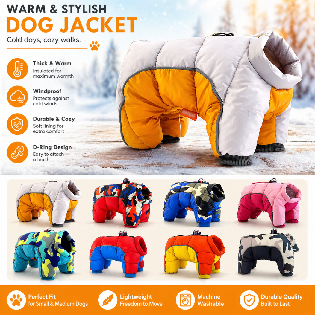 SnuggleFit Puffer Jacket