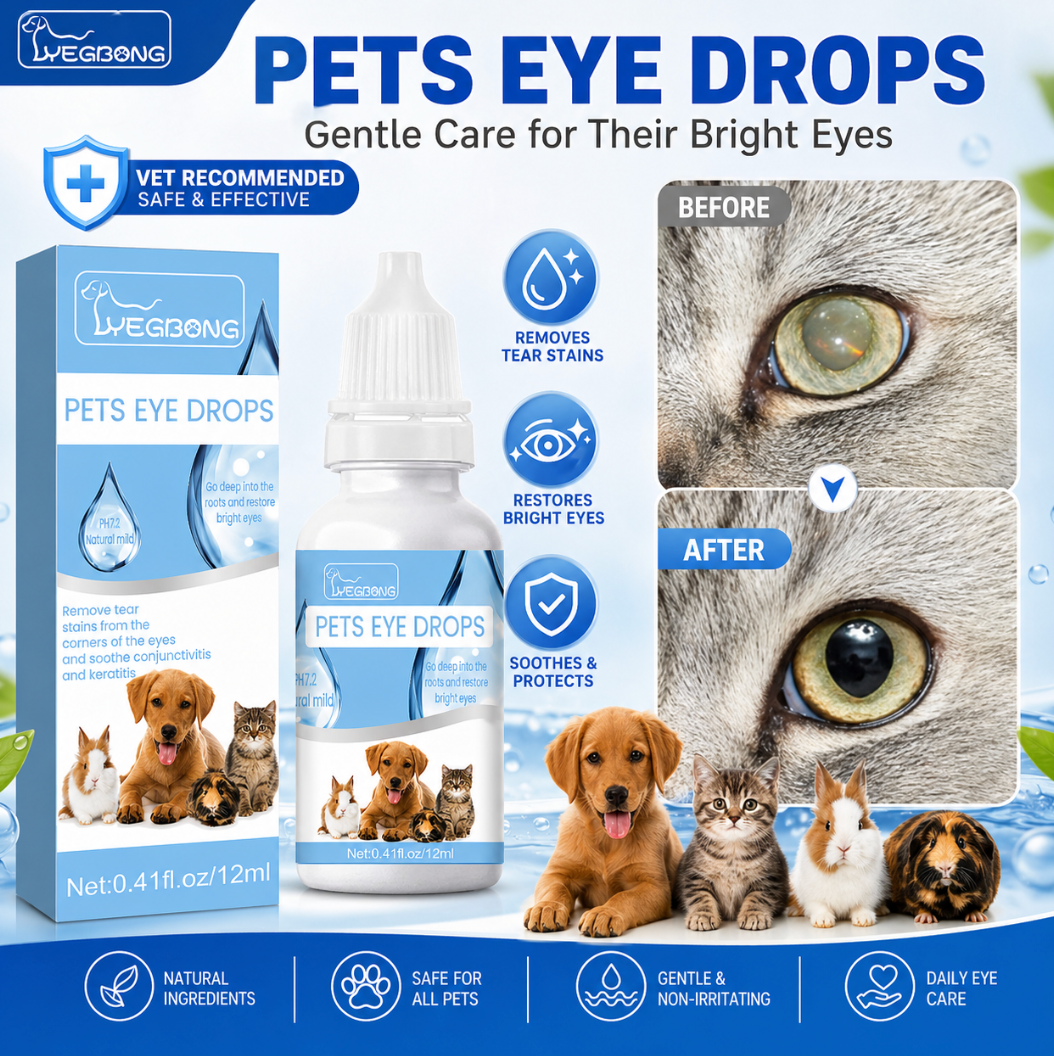 Pet Eye Drops Dogs & Cats