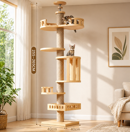 Vertical Floor-to-Ceiling Activity Tree