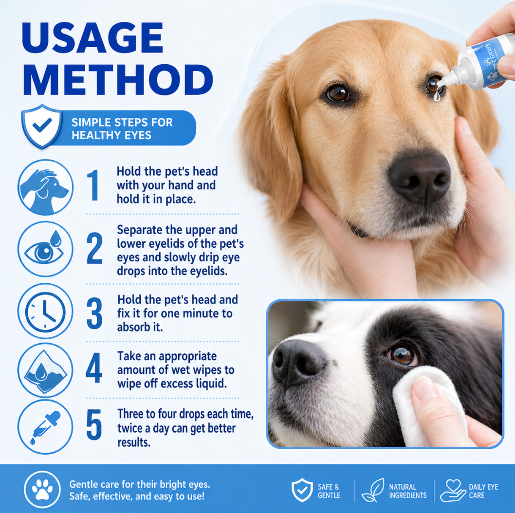 Pet Eye Drops Dogs & Cats
