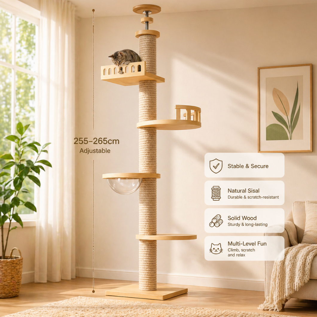 Vertical Floor-to-Ceiling Activity Tree