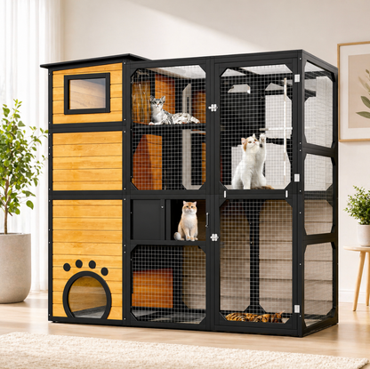 4 Tiers Cat Enclosure