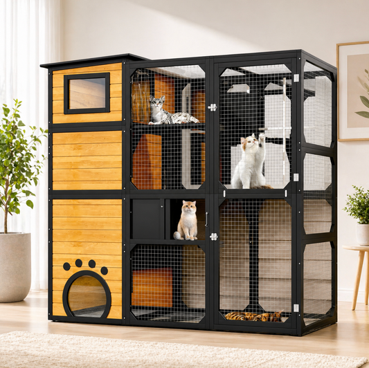 4 Tiers Cat Enclosure