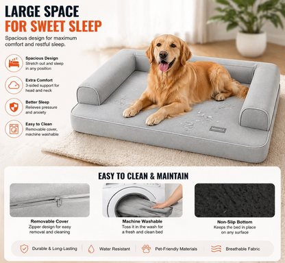 Heavy-Duty Waterproof Dog Bed