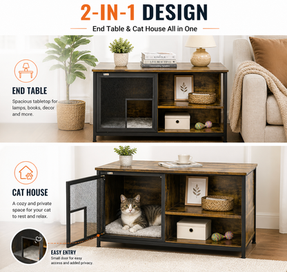 Wooden Crate – Furniture-Style