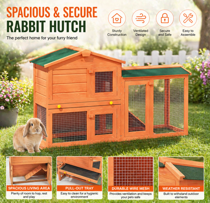 Large Outdoor Bunny Cage