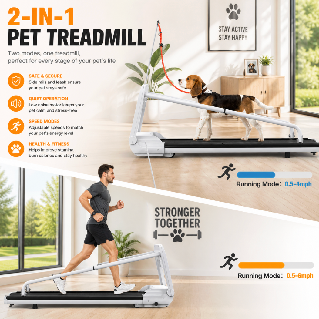 Quiet Smart Pet Treadmill