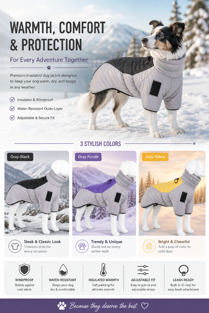 Waterproof Winter Dog Coat