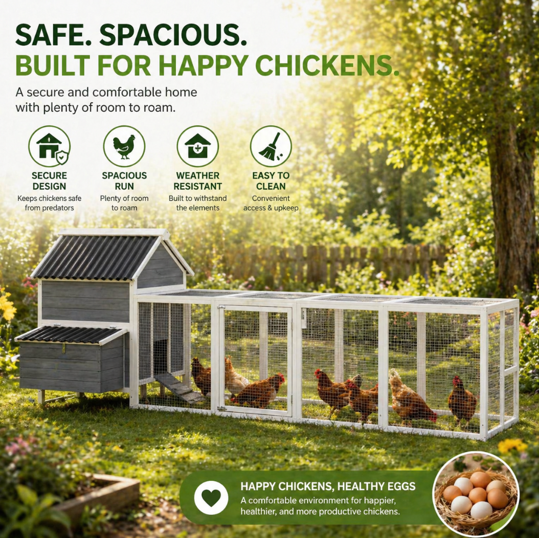 Chicken Coop For 10-15 Chickens