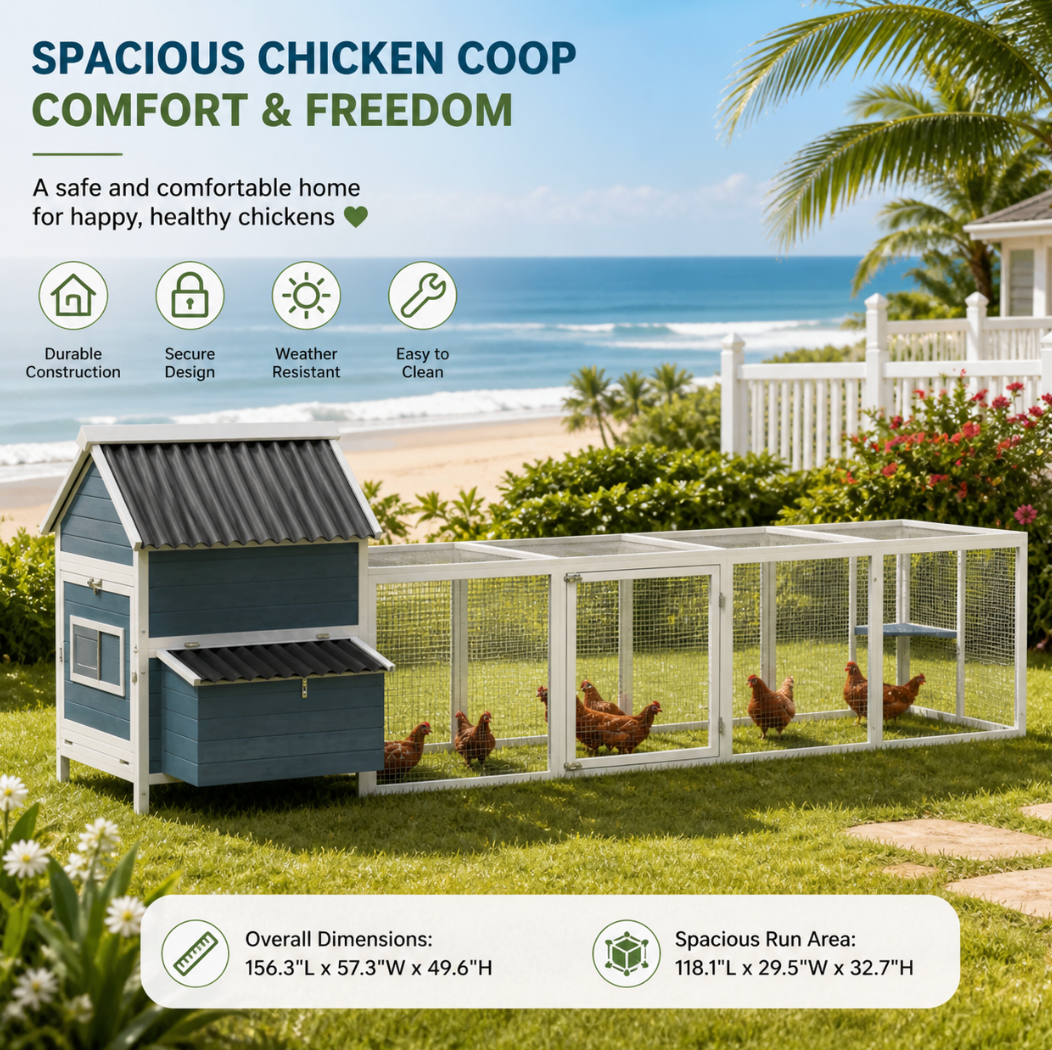 Chicken Coop For 10-15 Chickens
