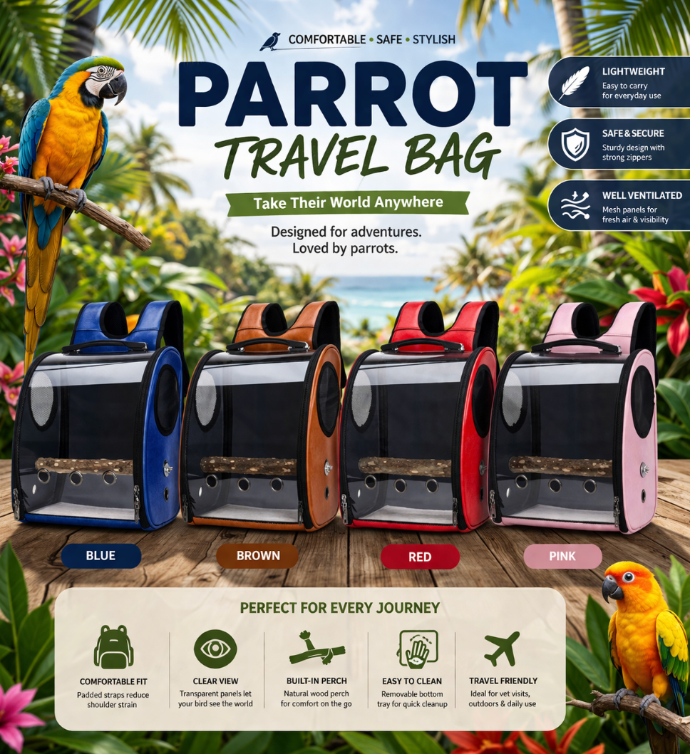 Ventilated Bird Carrier