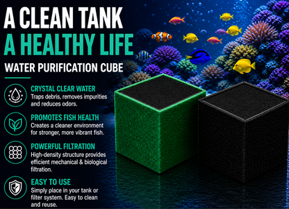 Fish Tank Water Purification Cube