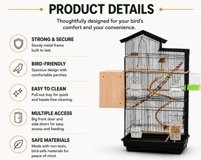 Extra-Large Luxury Bird Cage