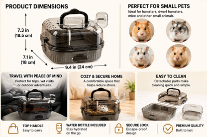 Hamster Travel Cage