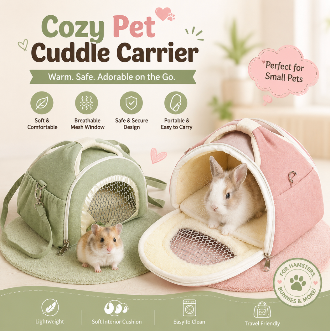 Hamster Crossbody Handbag