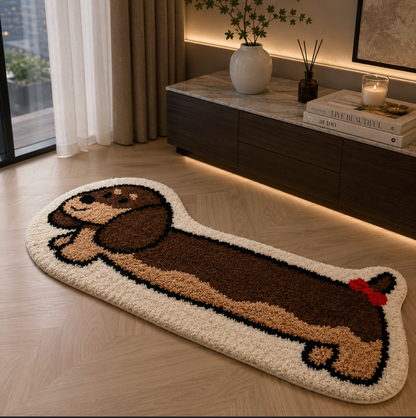 Dachshund Plush Carpet