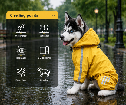 Dog Raincoat