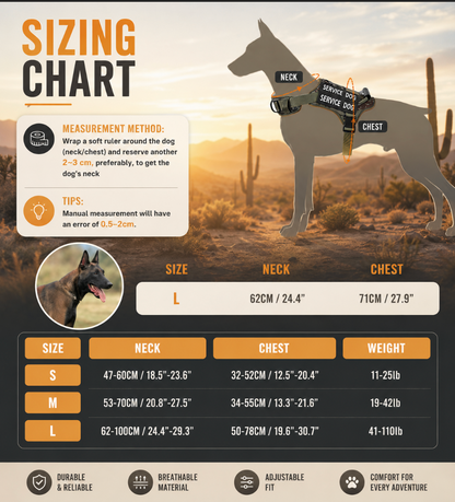 Service Dog Harness