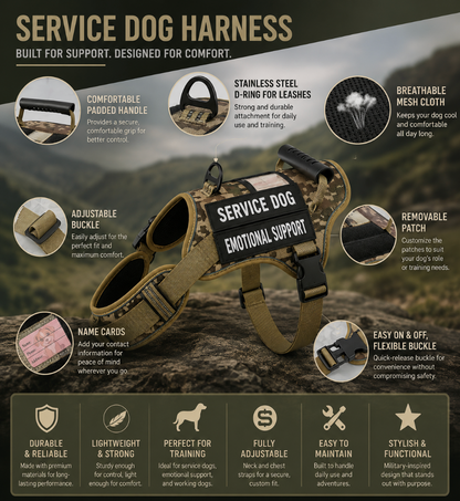 Service Dog Harness