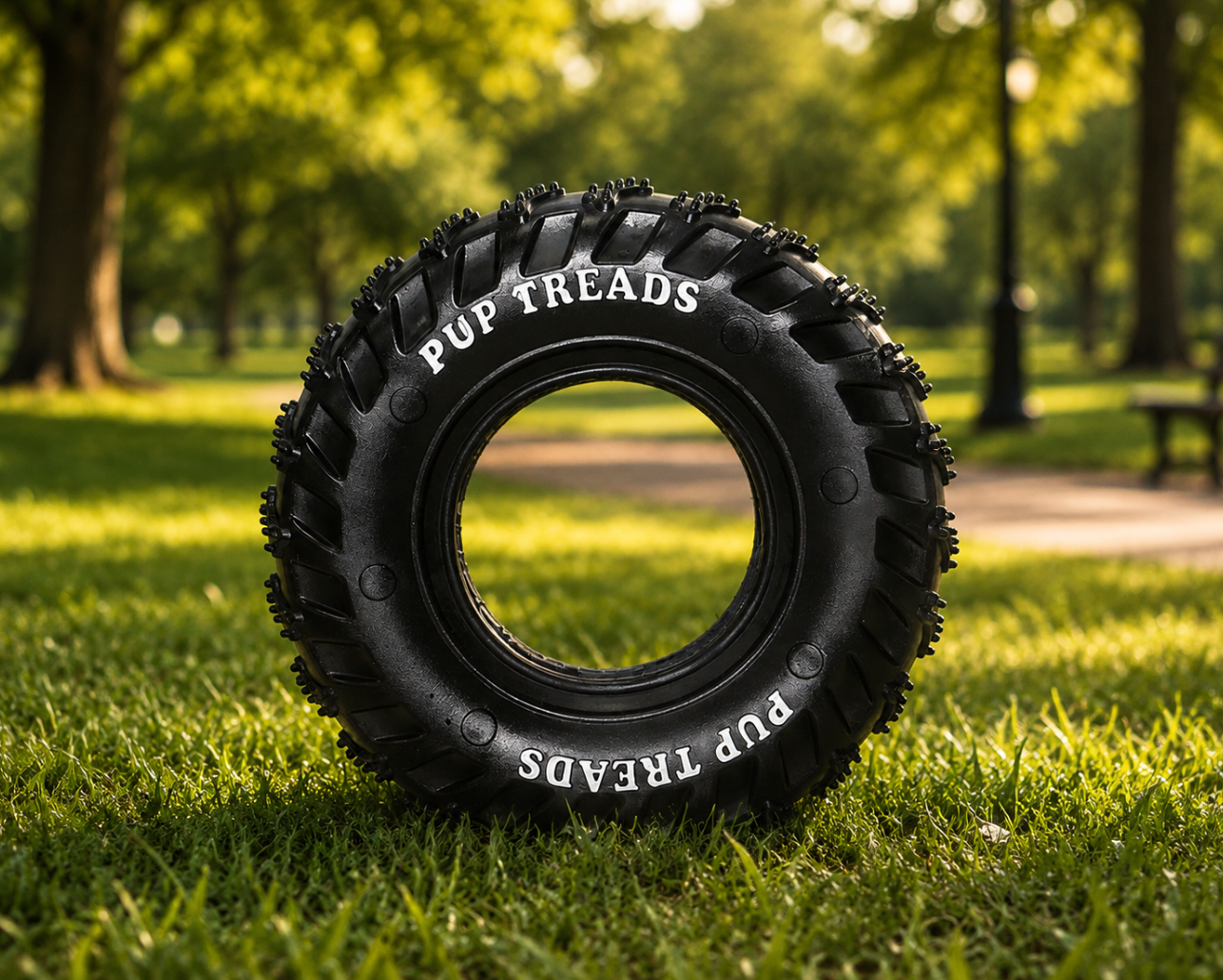 Dog Toy Rubber Tire