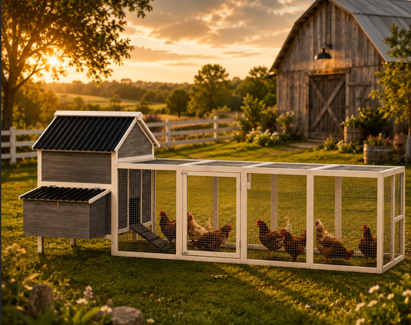 Chicken Coop For 10-15 Chickens