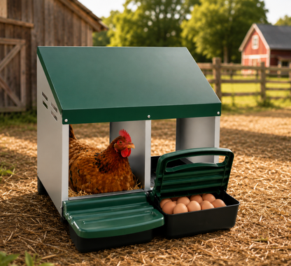 Dual-Compartment Chicken House