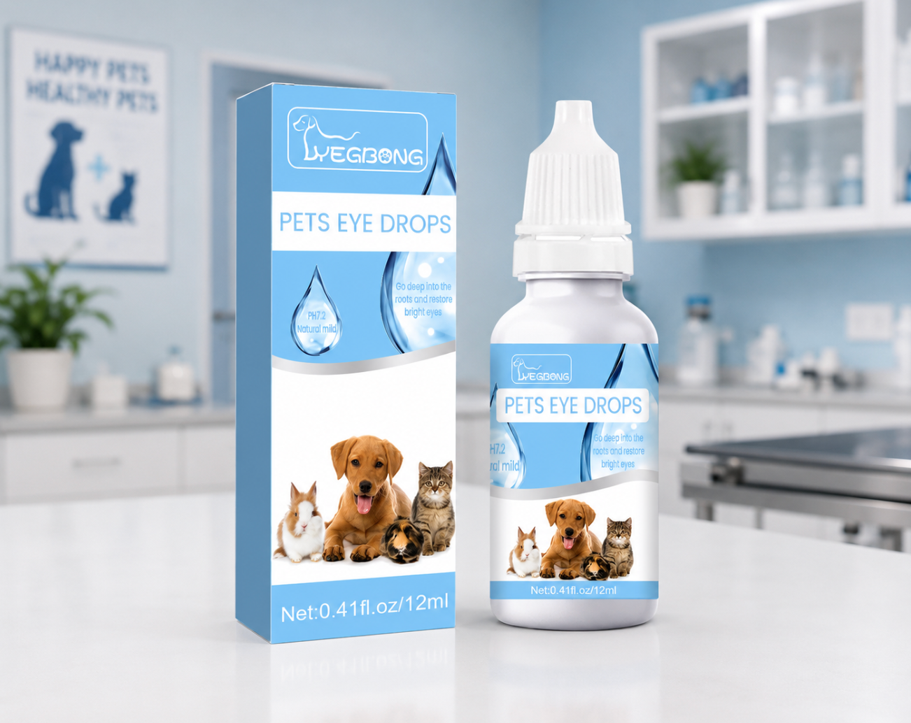Pet Eye Drops Dogs & Cats