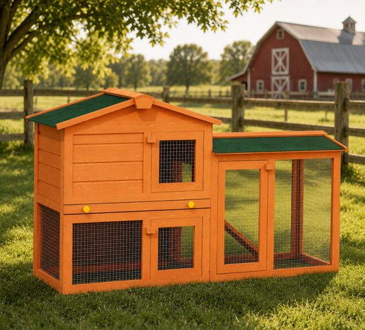 Large Outdoor Bunny Cage