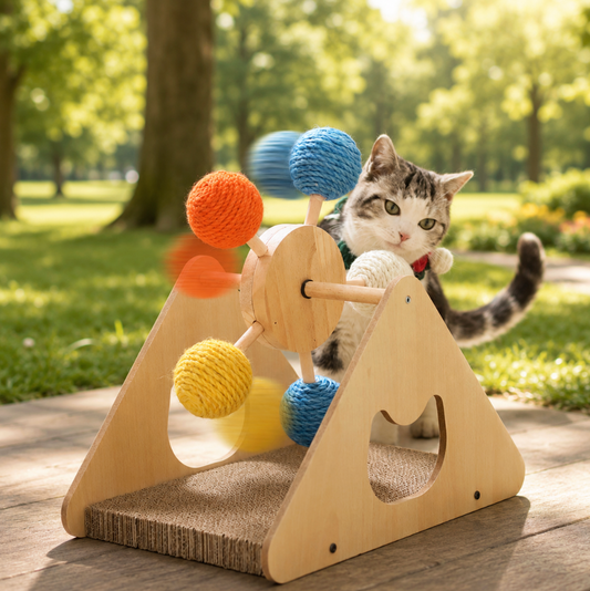 Cat Scratching Wheel