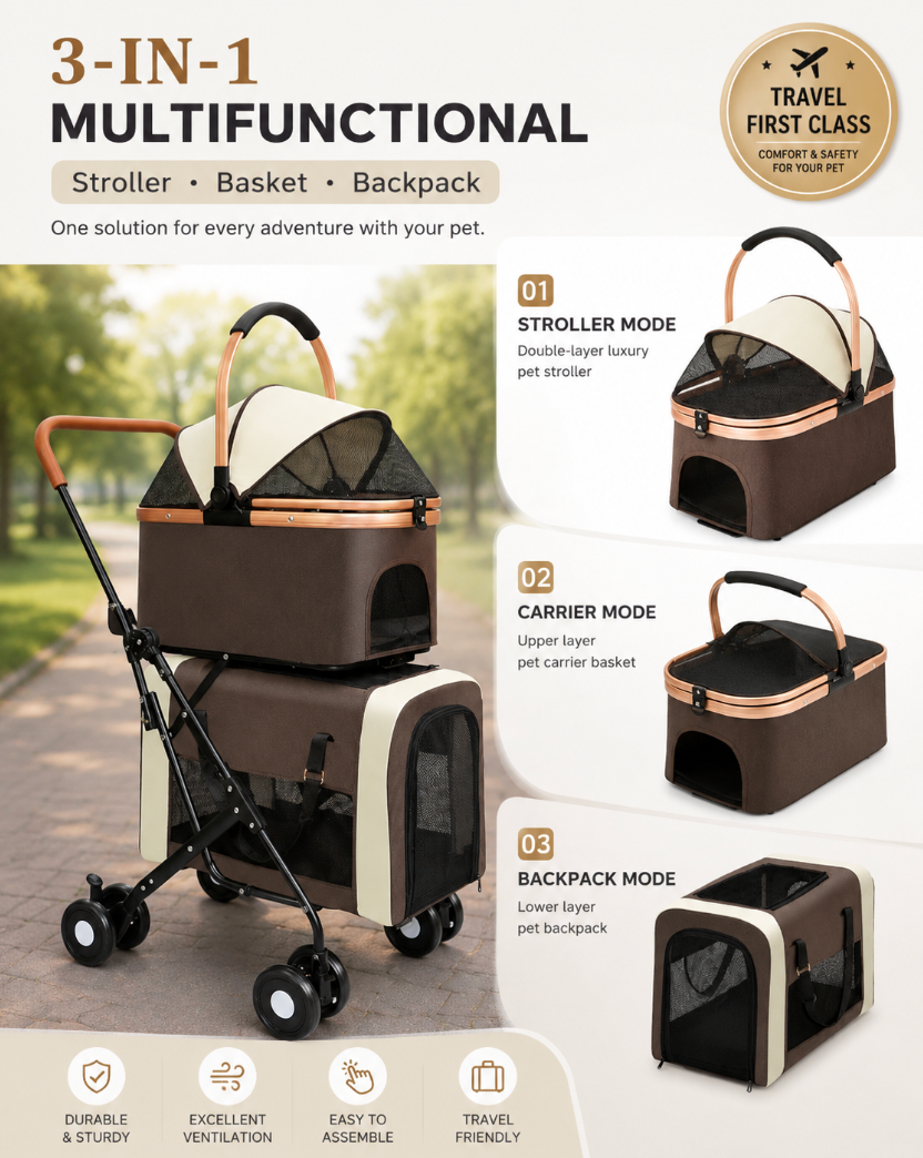Outdoor Pet Stroller