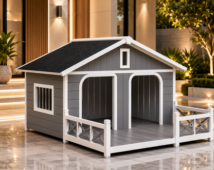 Outdoor Wooden Dog House