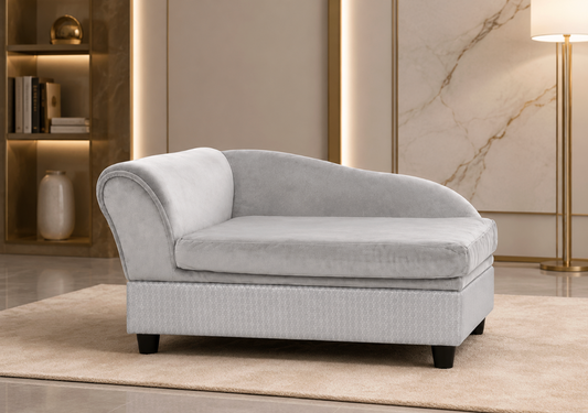 Luxury Small Dog Sofa Bed – Gray