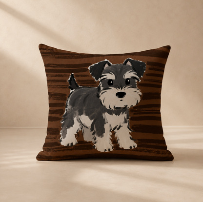 Schnauzer Pillowcase