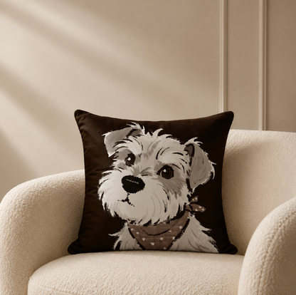 Schnauzer Pillowcase
