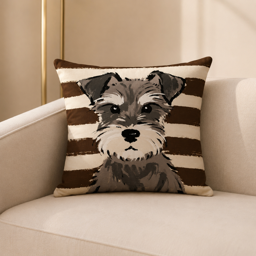 Schnauzer Pillowcase