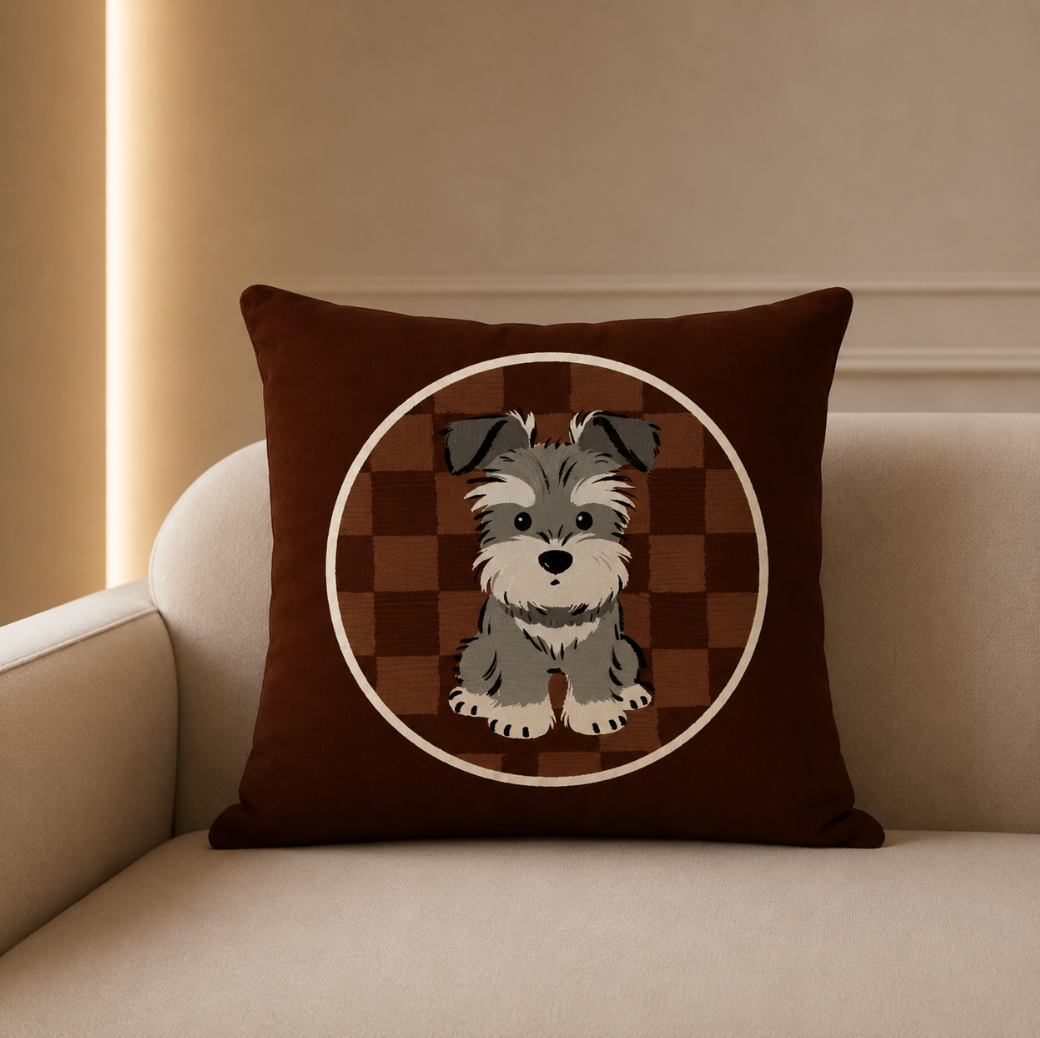 Schnauzer Pillowcase