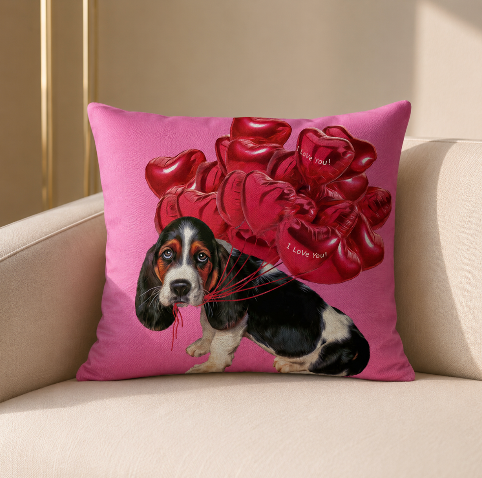 Pet Art Pillow Cover