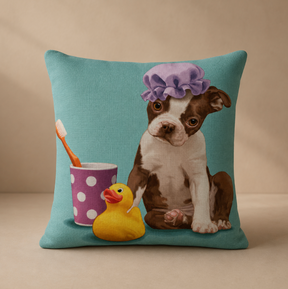 Pet Art Pillow Cover