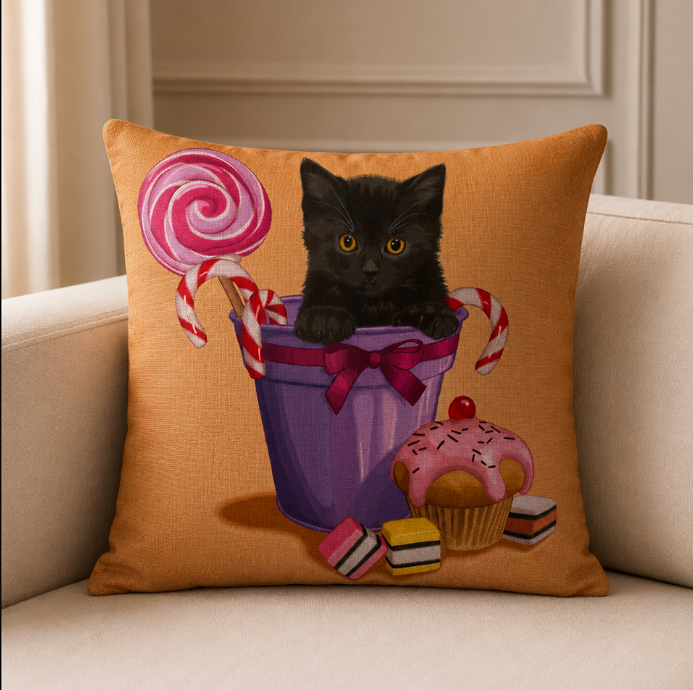 Pet Art Pillow Cover