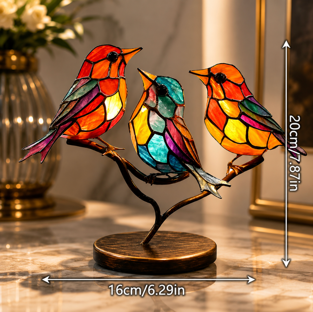 Birds On Branch Decor