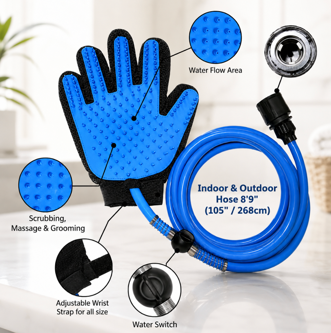 Dog Shower Head Handheld