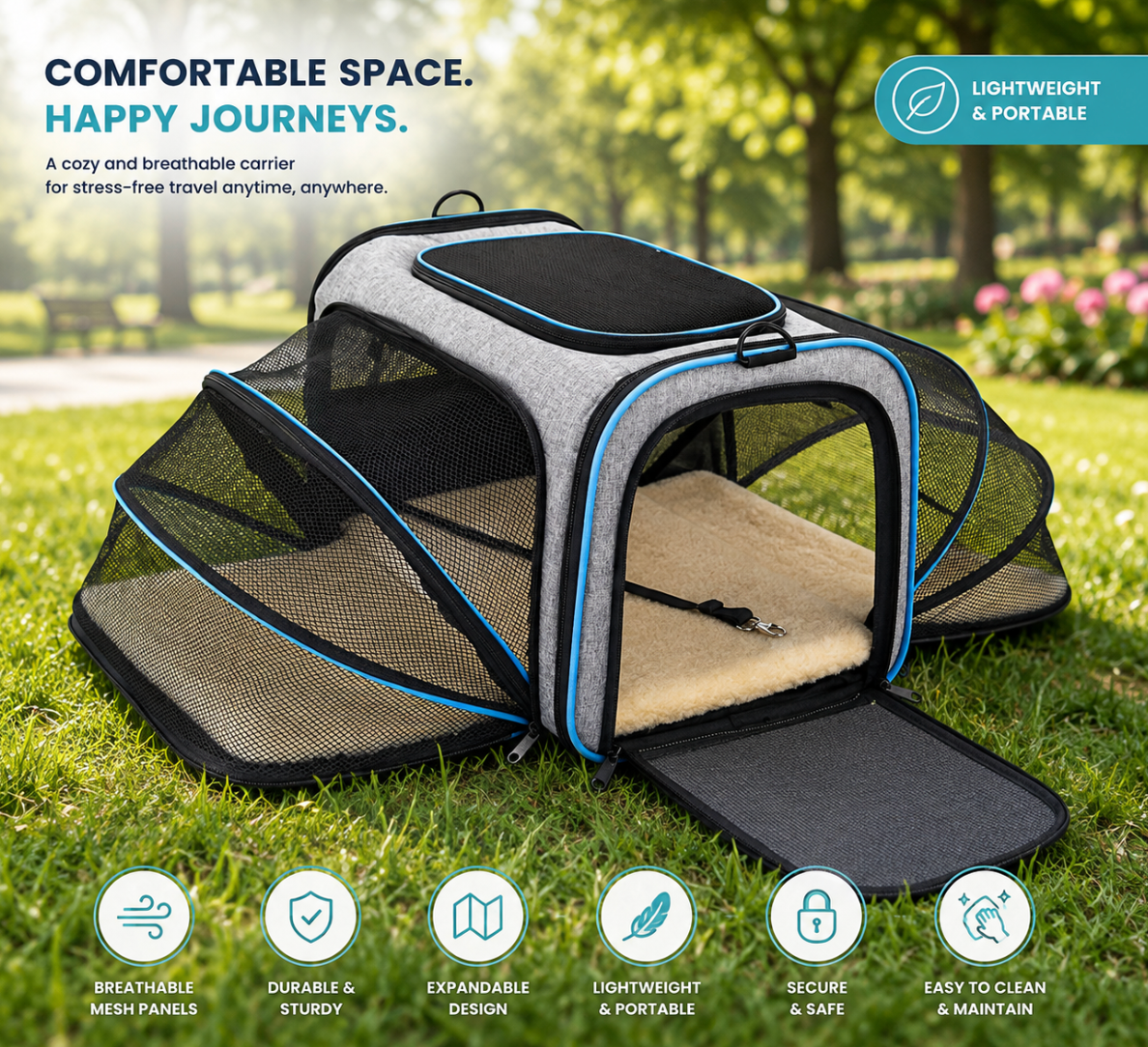 Pet Airline Approved Travel Bag