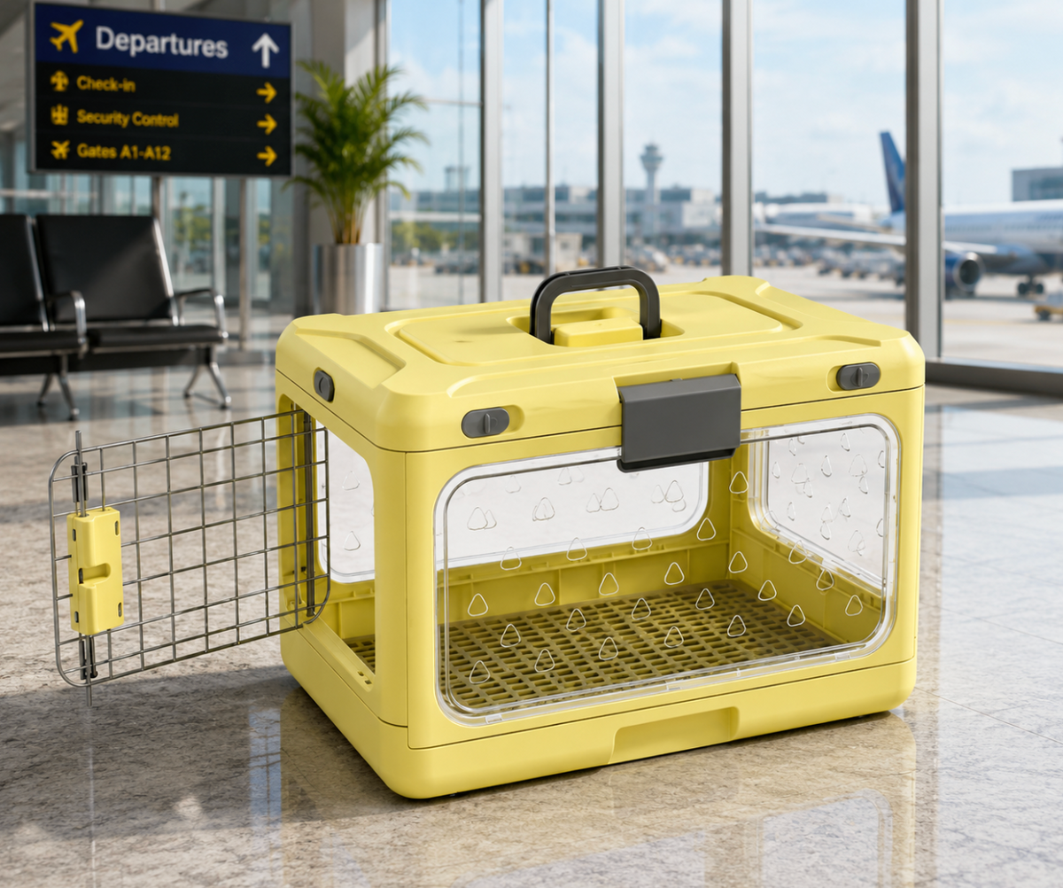 Premium Collapsible Travel Pet Kennel